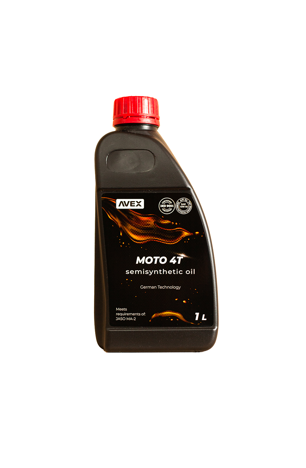 Олива для малих чотирьохтактних двигунів AVEX MOTO 4T 10W-40